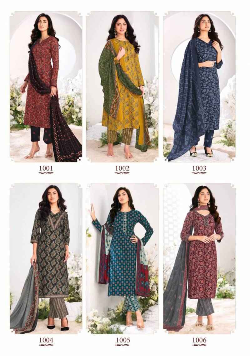 Suryajyoti Ajrak Vol 1 Cotton Printed Readymade Suits ( 10 Pcs Catalogue )