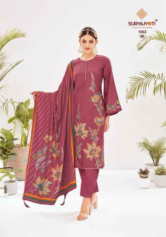 Suryajyoti Khushi Vol 1 Roman Silk Dress Material Wholesale Price ( 6 pcs Catalogue )