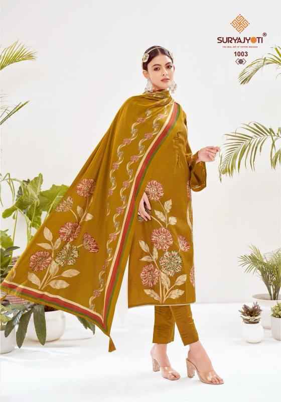 Suryajyoti Khushi Vol 1 Roman Silk Dress Material Wholesale Price ( 6 pcs Catalogue )