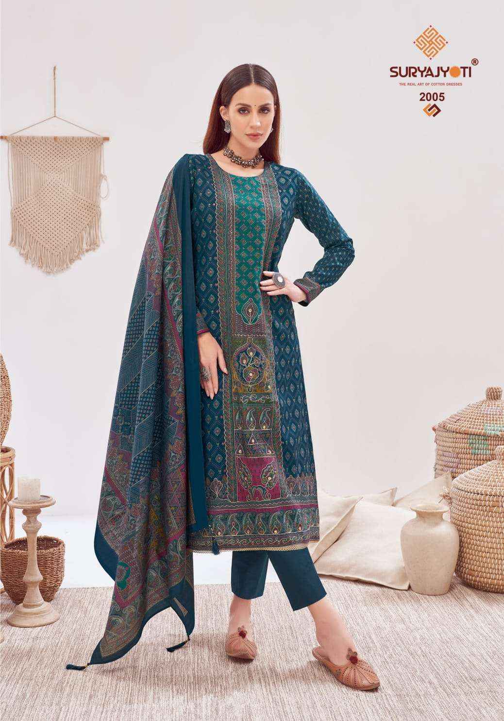 Suryajyoti Payal Advance Vol 2 Modal Dress Material Latest Catalog Wholesale Price ( 6 Pcs Catalogue )