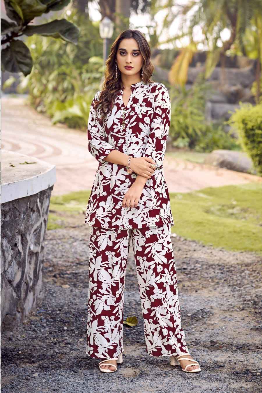 Tips & Tops Fashion Beats Vol 10 Reyon Co ord Set Deess Wholesale Rate ( 10 Pcs Catalog )