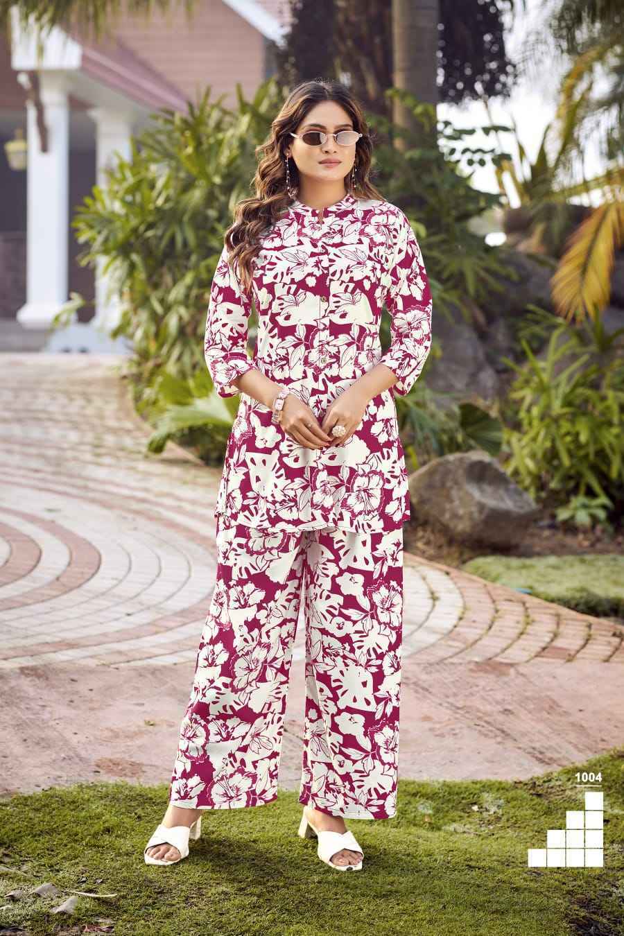 Tips & Tops Fashion Beats Vol 10 Reyon Co ord Set Deess Wholesale Rate ( 10 Pcs Catalog )