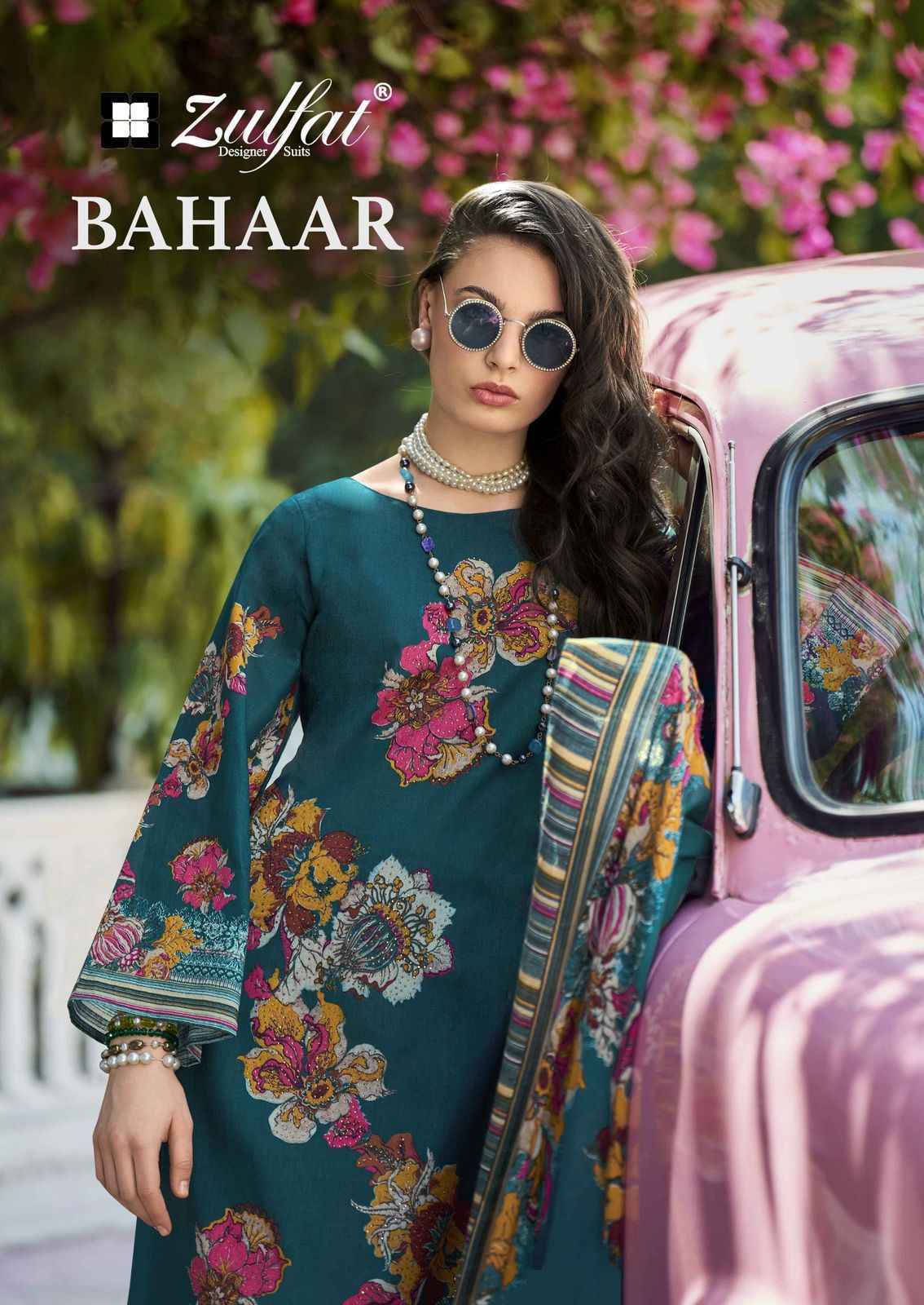 Zulfat Designer Bahaar Cottn Dress Material Wholesale Price ( 8 pcs Catalogue )