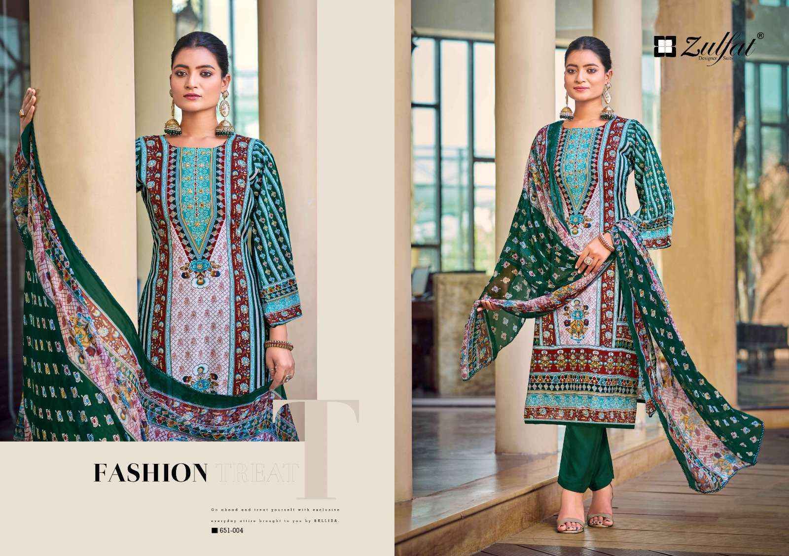 Zulfat Designer Nafisa Viscose Rayon Dress Material Wholesale Price ( 6 pcs Catalogue )