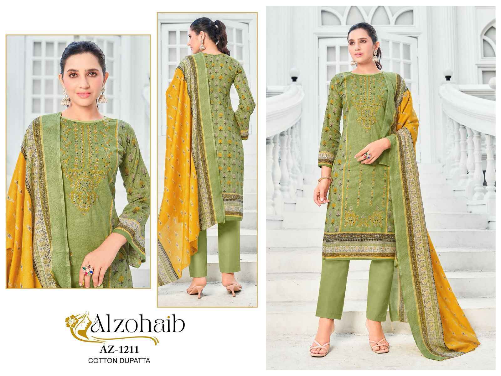 Al zohaib Ruaab Vol 1 Cotton Dress Material - Surat Market Wholesale ( 6 pcs Catalogue )