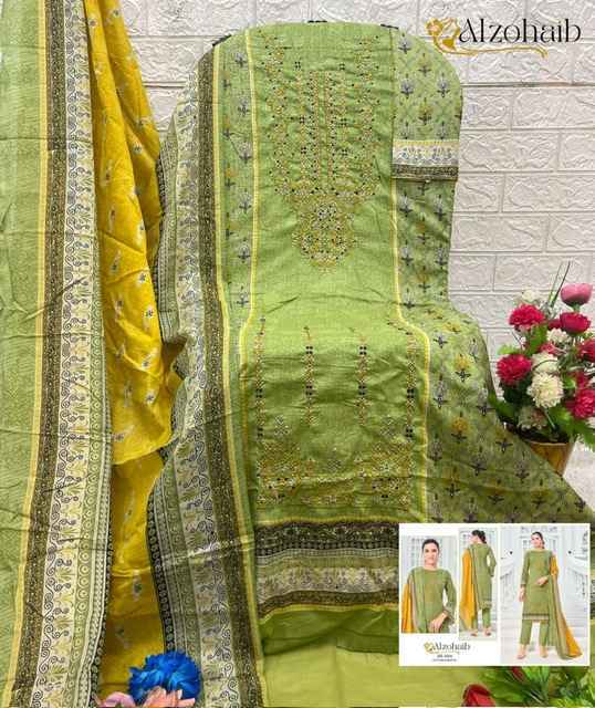Al zohaib Ruaab Vol 1 Cotton Dress Material - Surat Market Wholesale ( 6 pcs Catalogue )