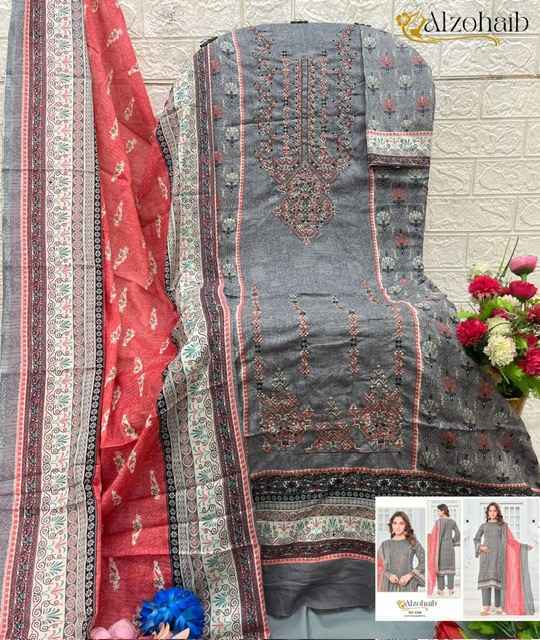 Al zohaib Ruaab Vol 1 Cotton Dress Material - Surat Market Wholesale ( 6 pcs Catalogue )