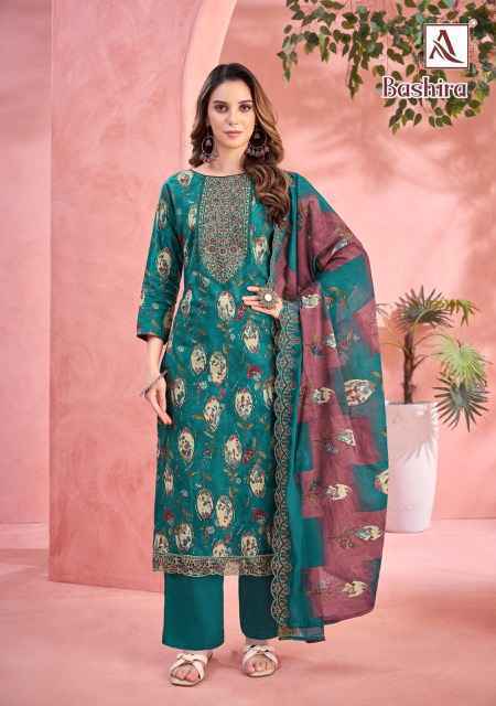 Alok Bashira Cambric Cotton Suits Pakistani Salwar kameez ( 6 pcs Catalogue )