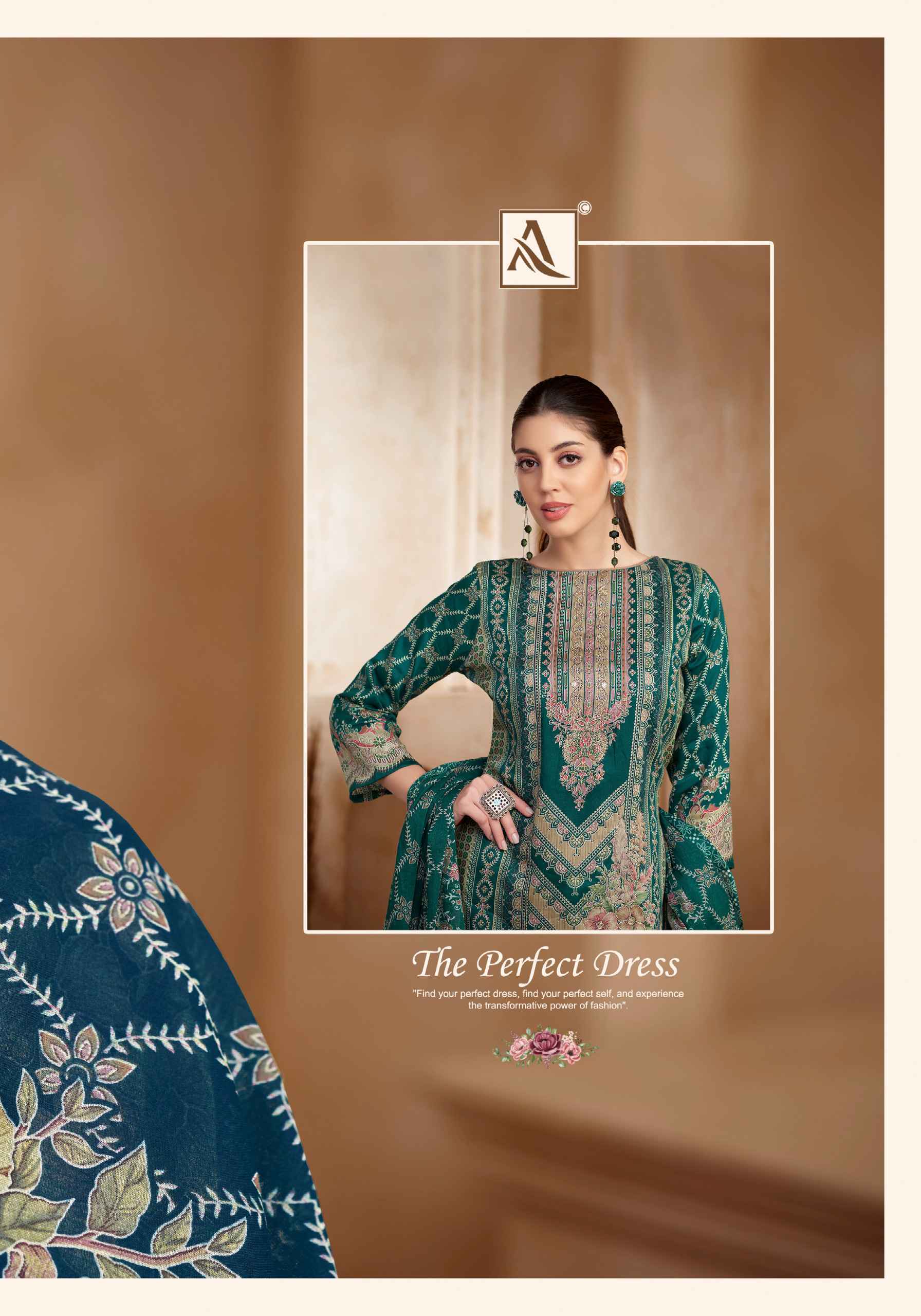 ALOK KAARA PURE ZAM COTTON DRESS MATERIAL AT WHOLESALE PRICE ( 6 pcs CATALOG )