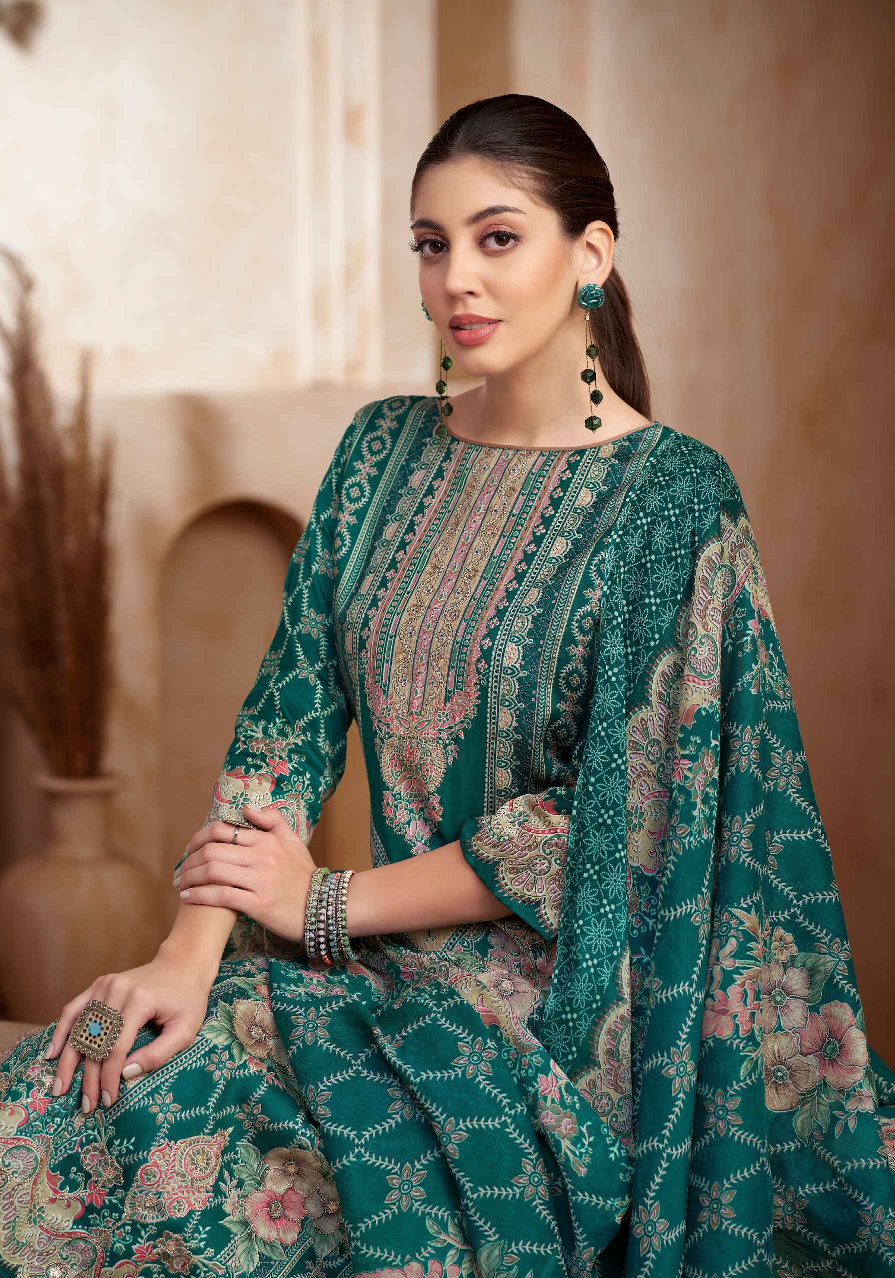 ALOK KAARA PURE ZAM COTTON DRESS MATERIAL AT WHOLESALE PRICE ( 6 pcs CATALOG )