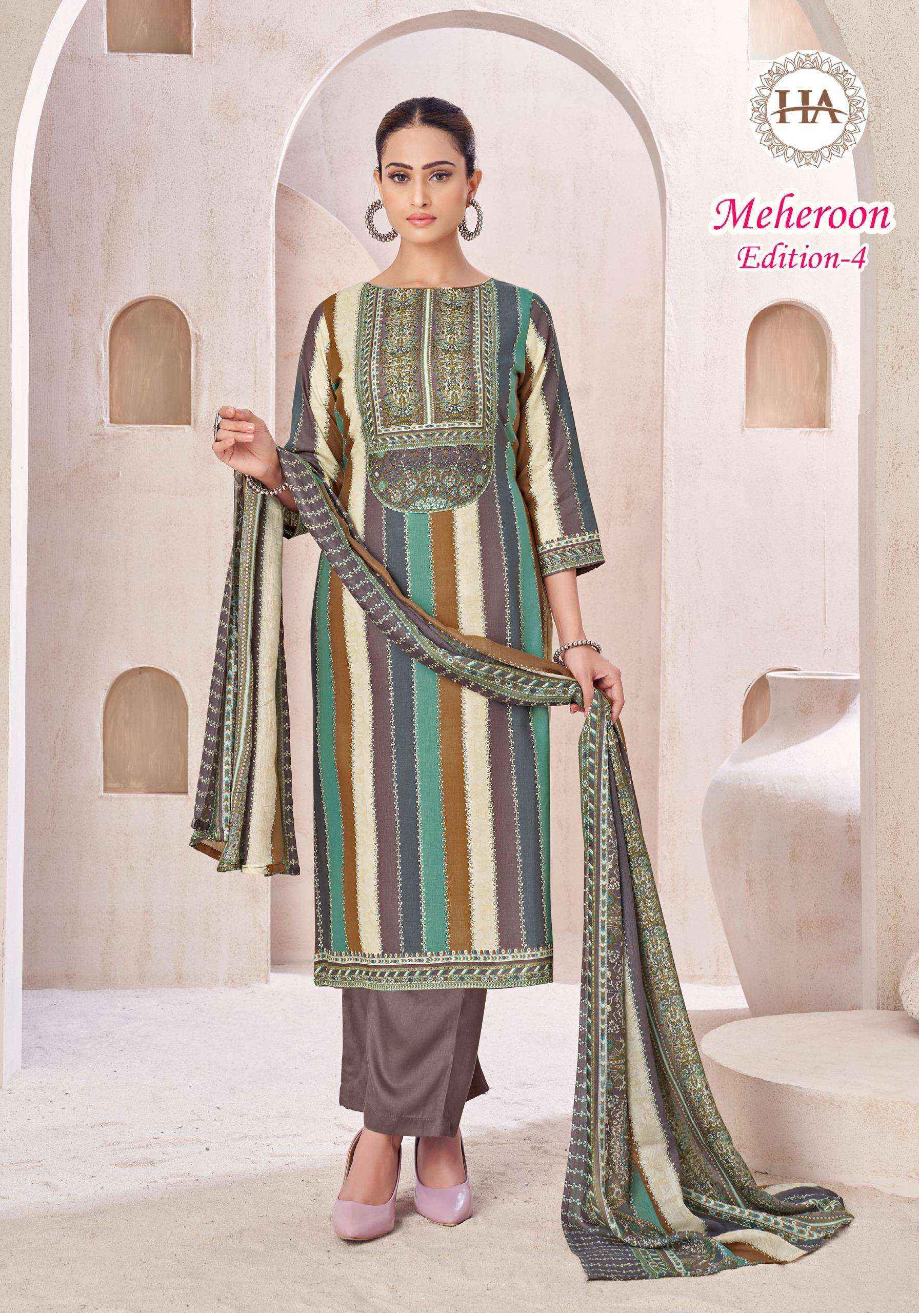 ALOK SUITS MEHEROON EDITION VOL 4 VISCOSE PRINT WITH FANCY SUIT WHOLESALE RATE ( 6 PCS CATALOG )