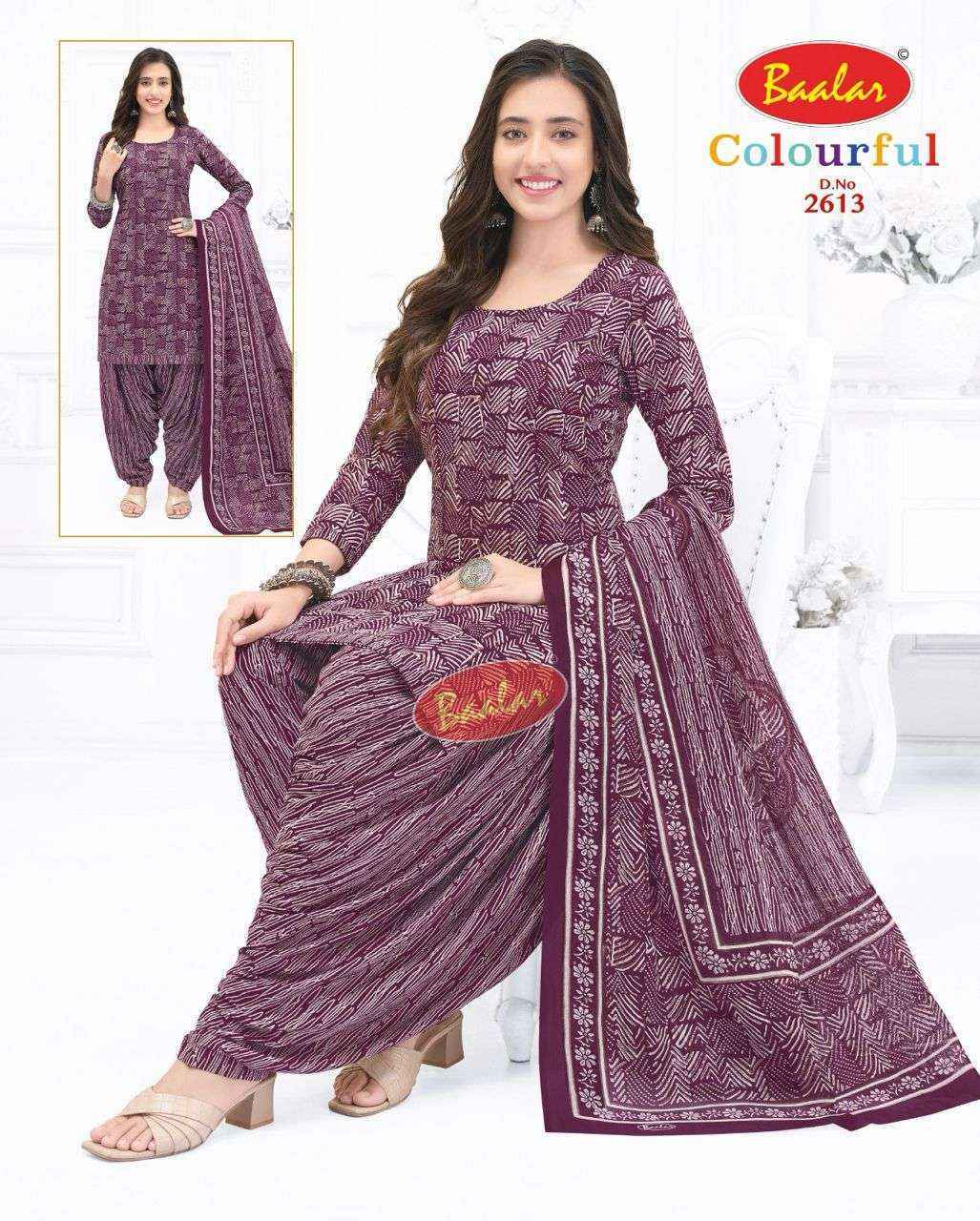 Baalar Colourful Vol 26 Cotton Dress Material New Catalog ( 36 pcs Catalogue )