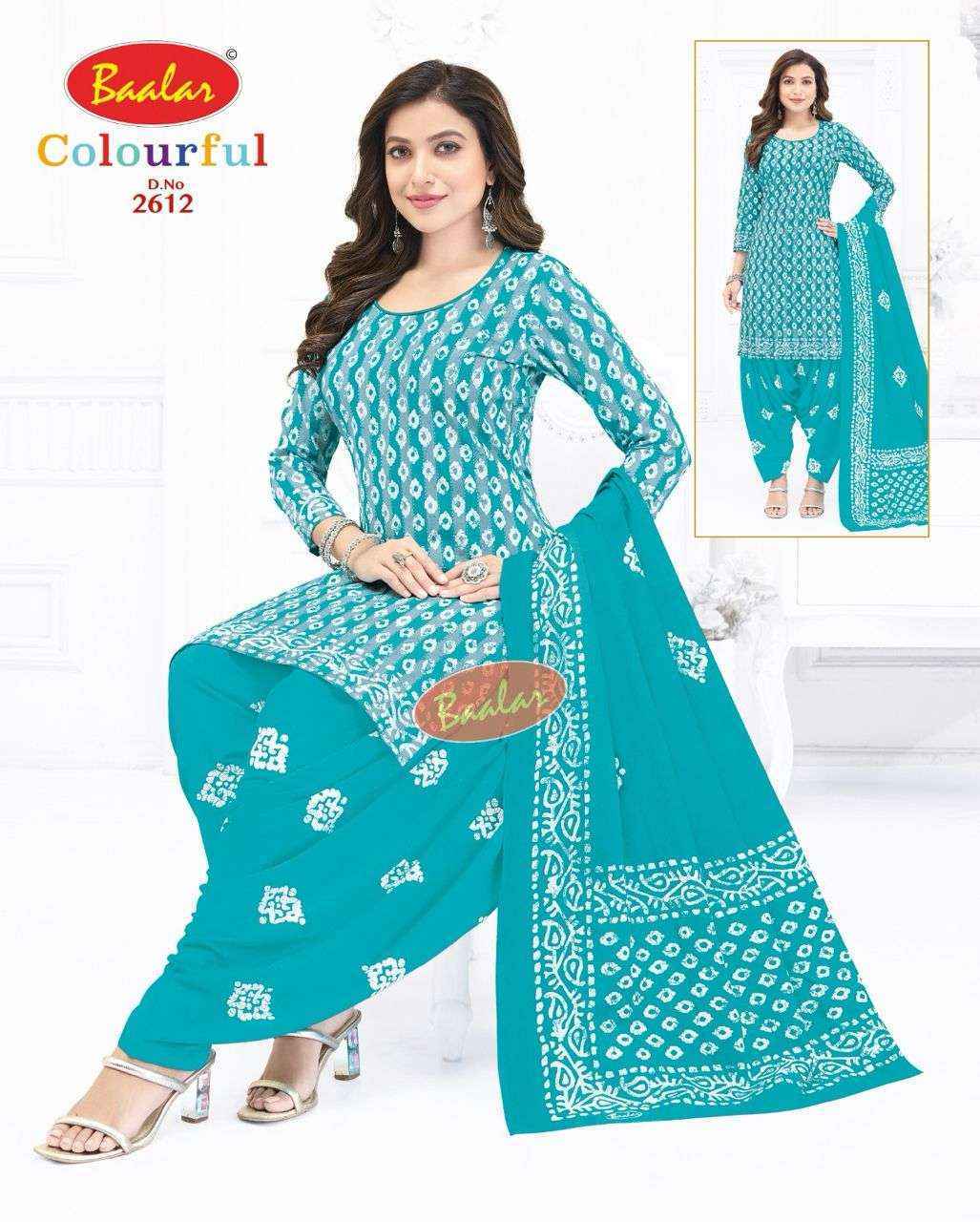 Baalar Colourful Vol 26 Cotton Dress Material New Catalog ( 36 pcs Catalogue )