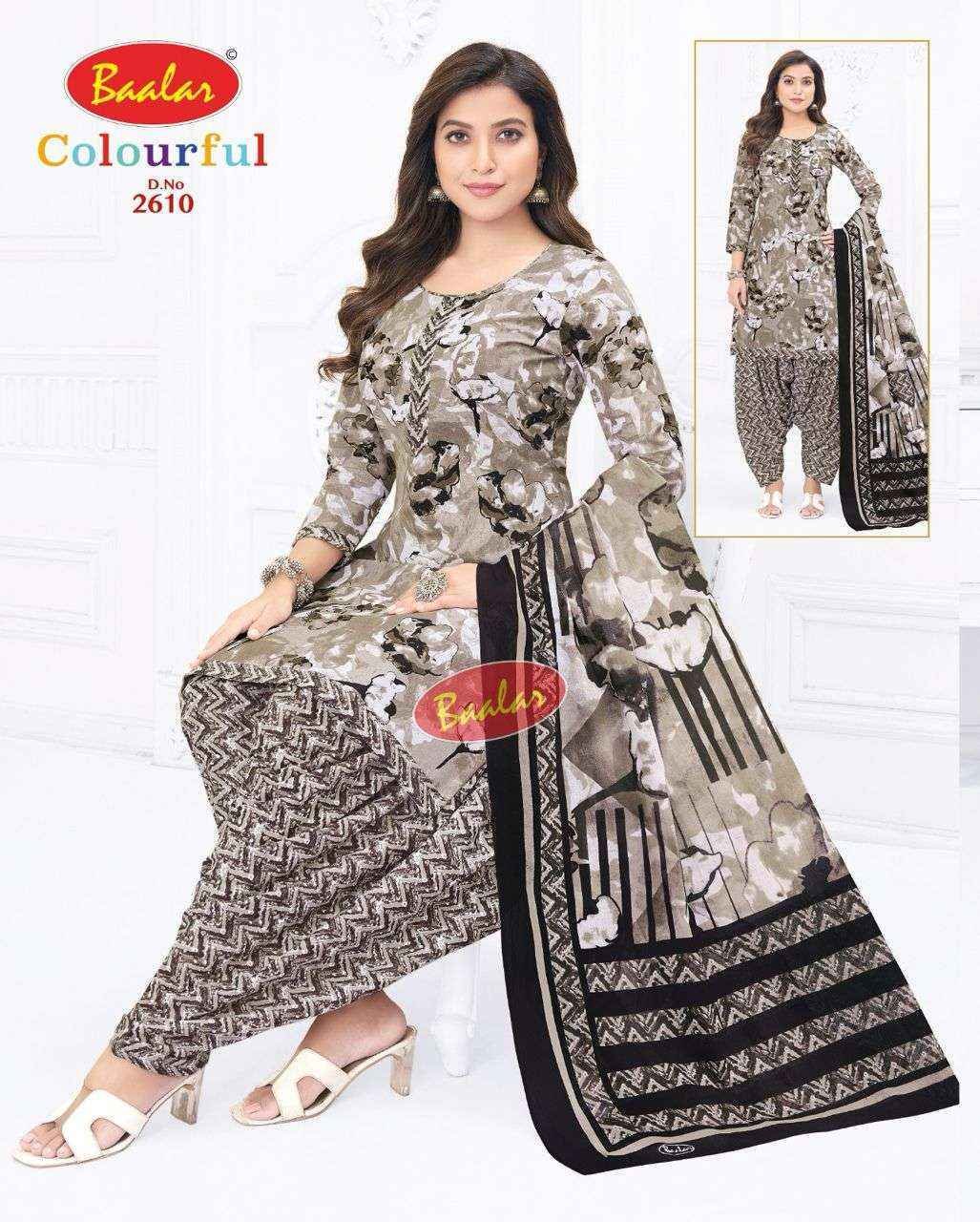 Baalar Colourful Vol 26 Cotton Dress Material New Catalog ( 36 pcs Catalogue )