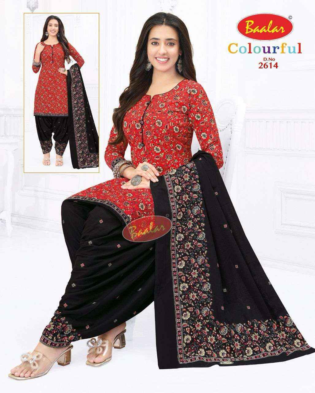 Baalar Colourful Vol 26 Cotton Dress Material New Catalog ( 36 pcs Catalogue )