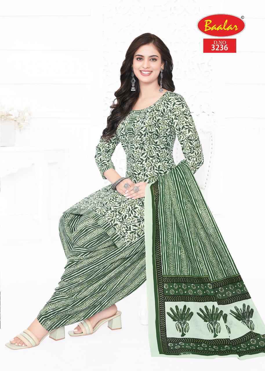 Baalar Zaara Patiyala Vol 32 Cotton Dress Material Wholesale Price ( 21 pcs Catalogue )
