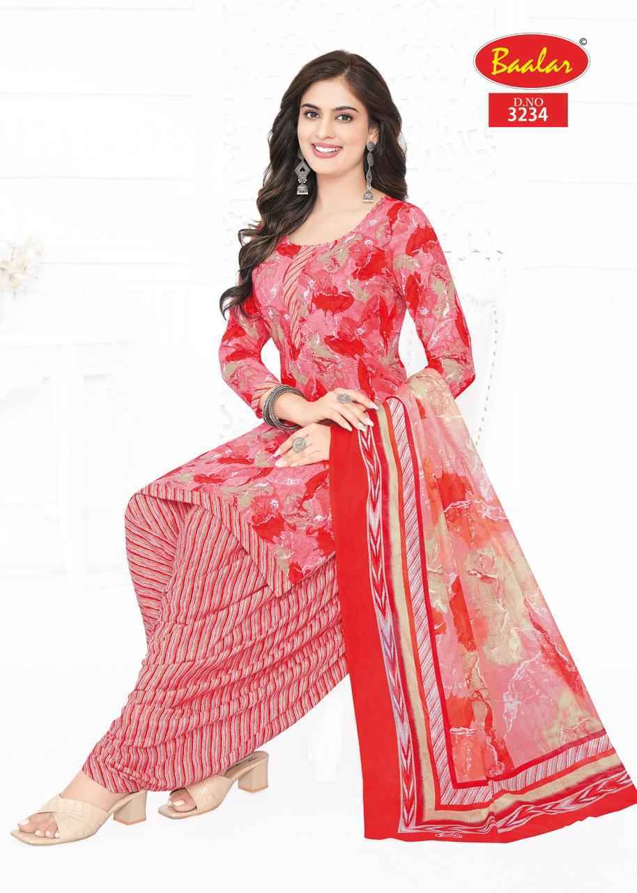Baalar Zaara Patiyala Vol 32 Cotton Dress Material Wholesale Price ( 21 pcs Catalogue )