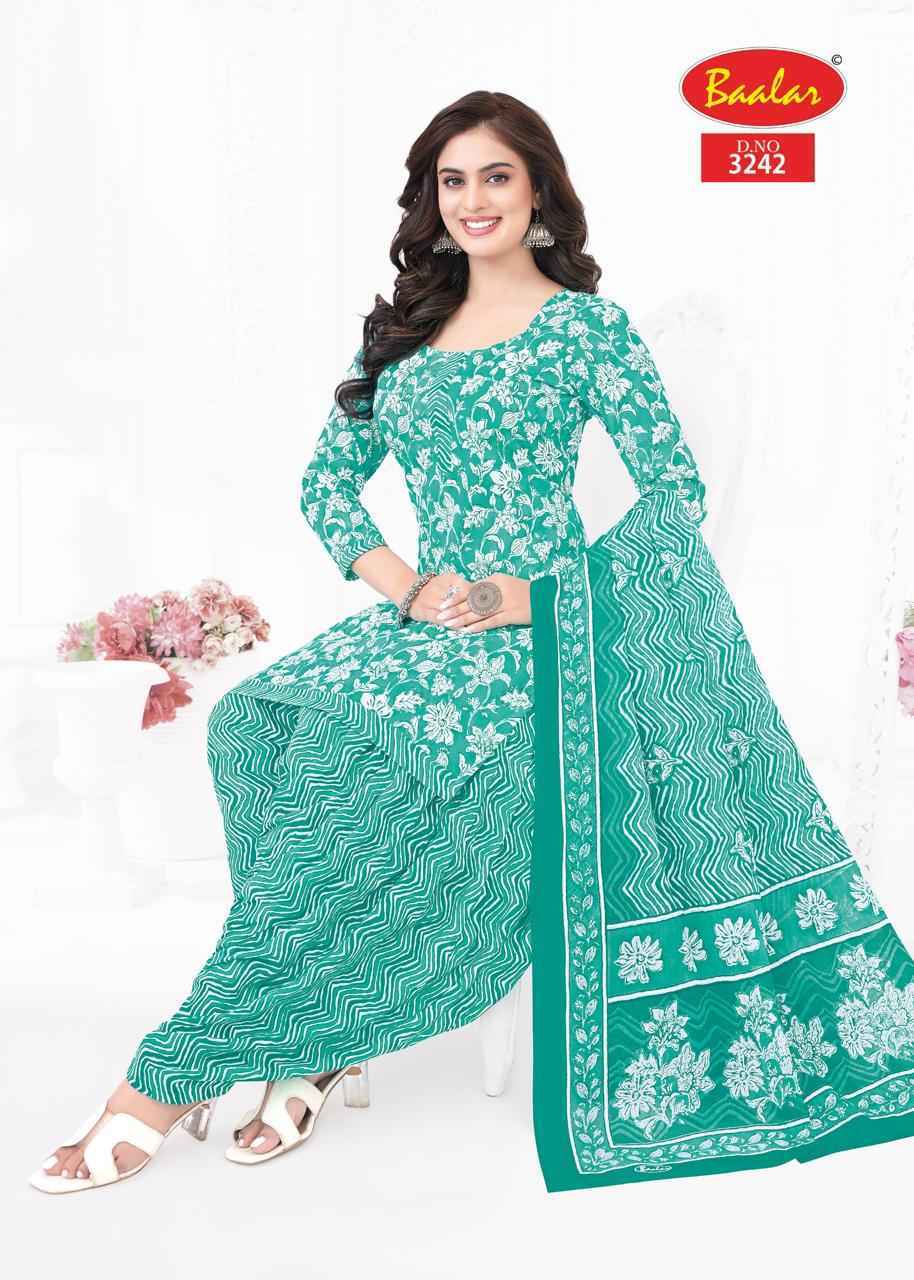 Baalar Zaara Patiyala Vol 32 Cotton Dress Material Wholesale Price ( 21 pcs Catalogue )