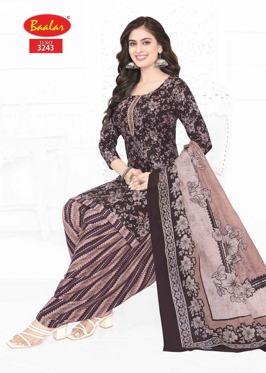 Baalar Zaara Patiyala Vol 32 Cotton Dress Material Wholesale Price ( 21 pcs Catalogue )