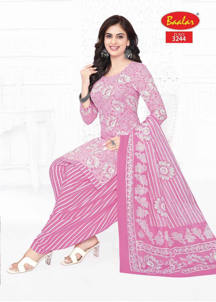 Baalar Zaara Patiyala Vol 32 Cotton Dress Material Wholesale Price ( 21 pcs Catalogue )