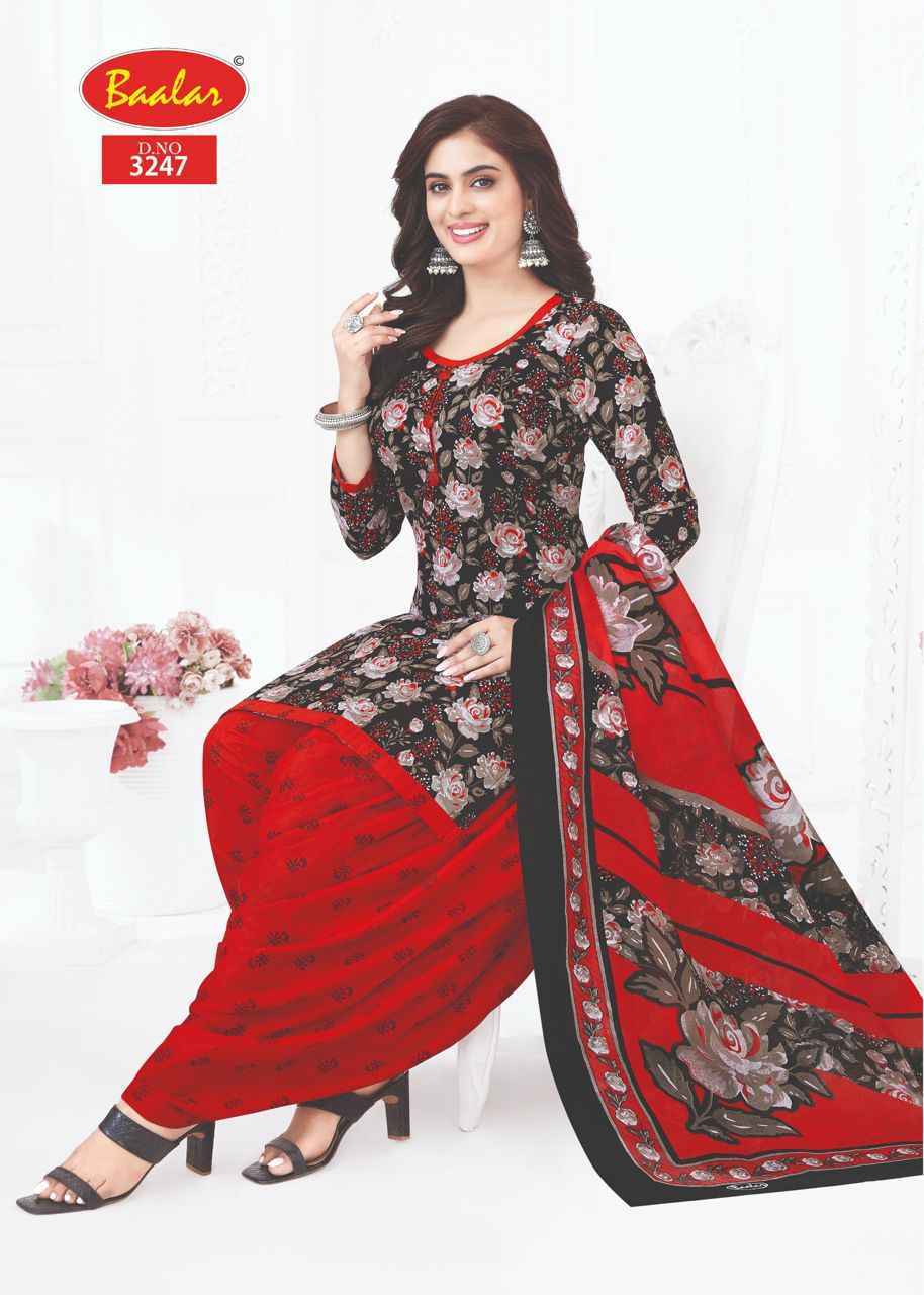 Baalar Zaara Patiyala Vol 32 Cotton Dress Material Wholesale Price ( 21 pcs Catalogue )