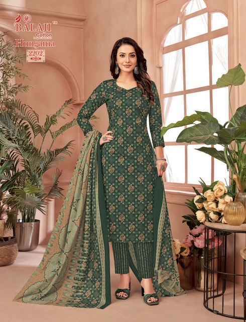 Balaji Hangama Vol 22 Cotton Dress Material Surat Wholesale Market ( 12 pcs Catalogue )