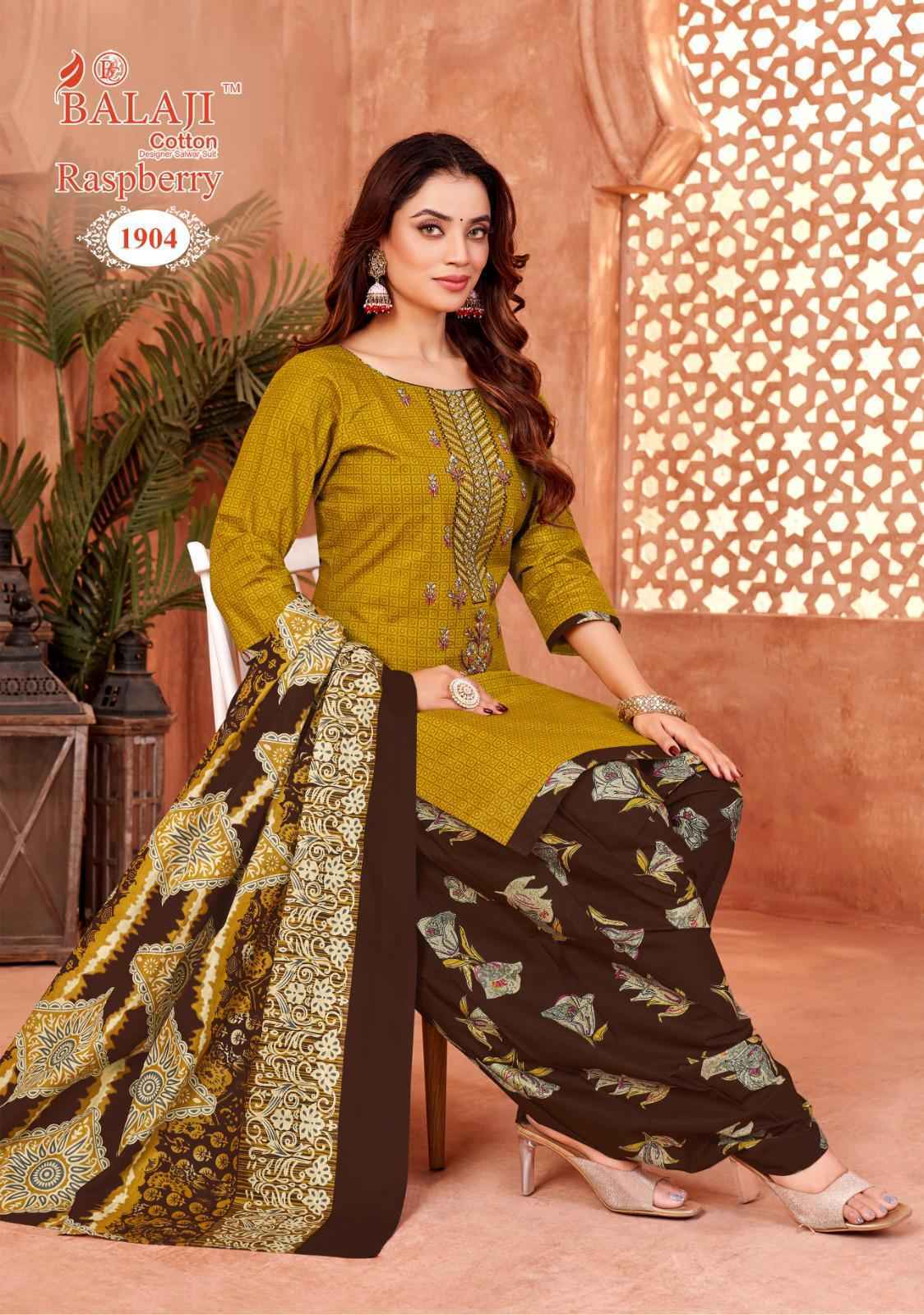 Balaji Raspberry Vol 19 Cotton Dress Material Online Shopping ( 12 pcs Catalogue )