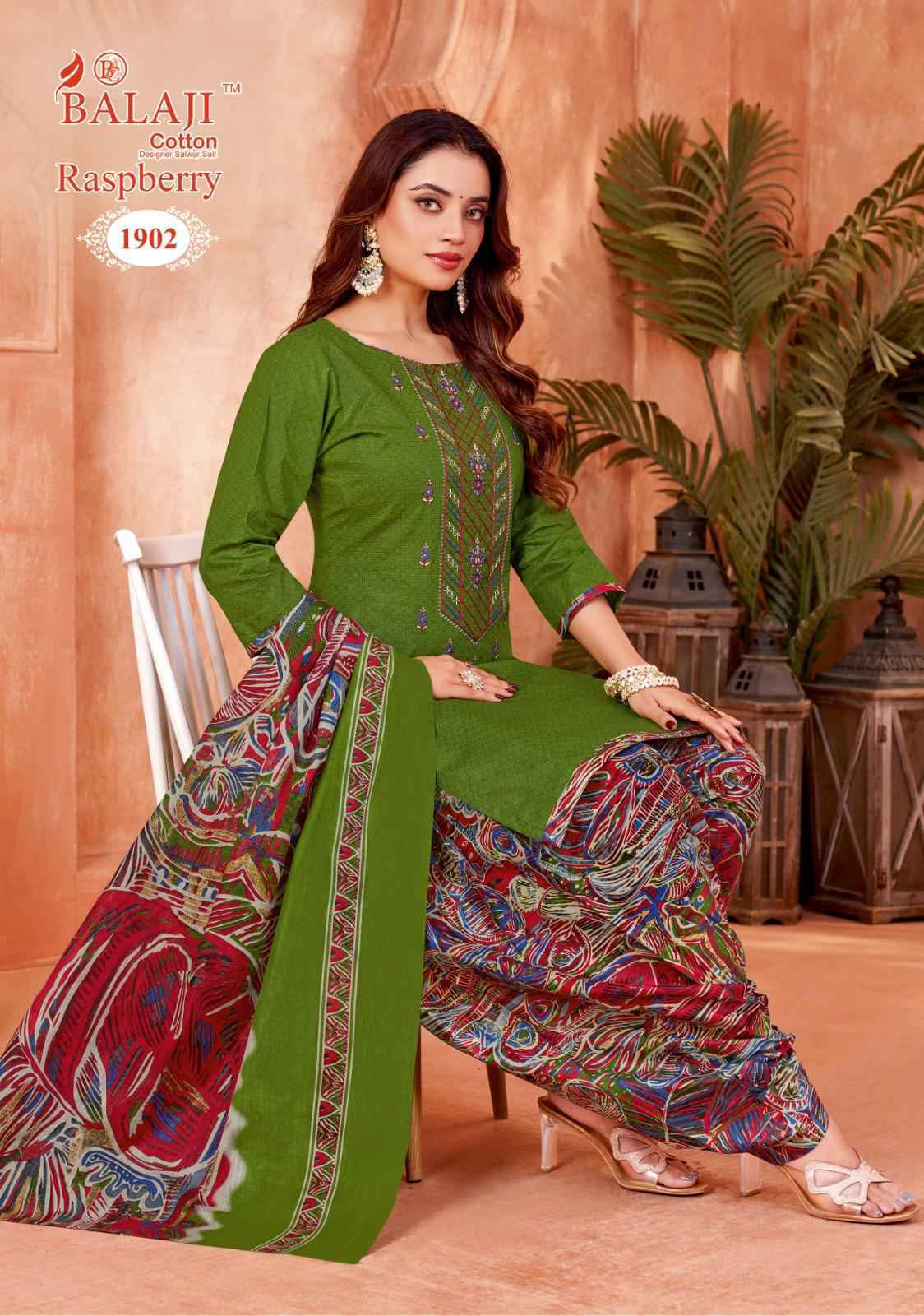 Balaji Raspberry Vol 19 Cotton Dress Material Online Shopping ( 12 pcs Catalogue )