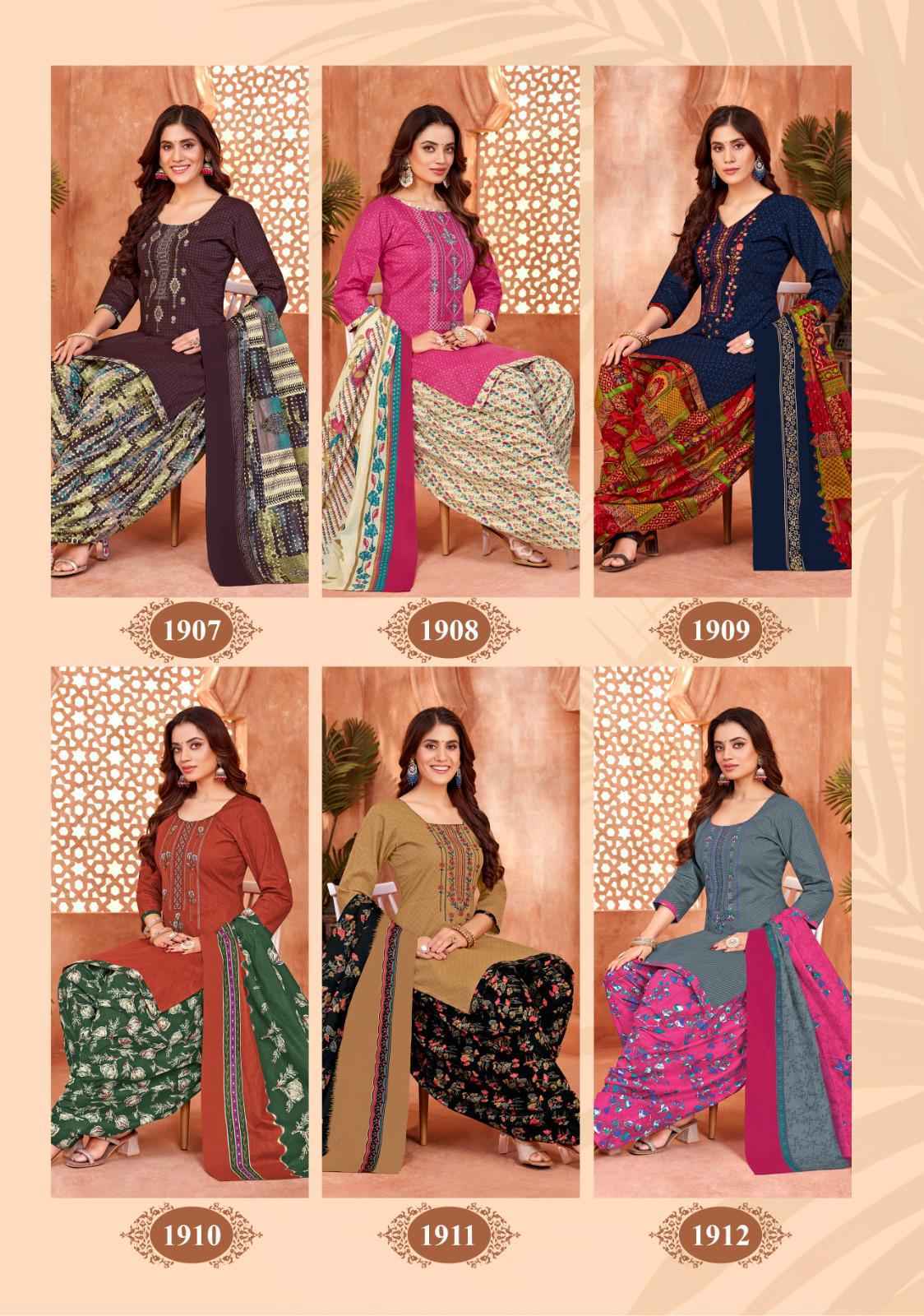 Balaji Raspberry Vol 19 Cotton Dress Material Online Shopping ( 12 pcs Catalogue )