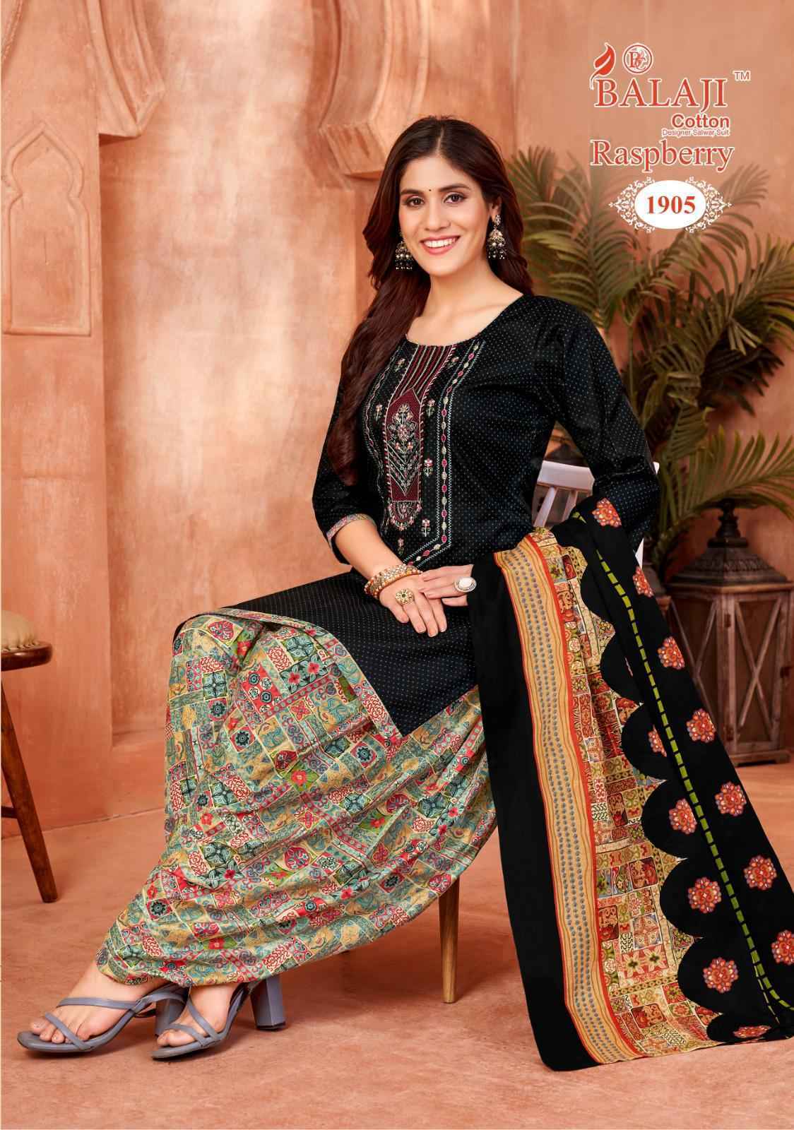Balaji Raspberry Vol 19 Cotton Dress Material Online Shopping ( 12 pcs Catalogue )