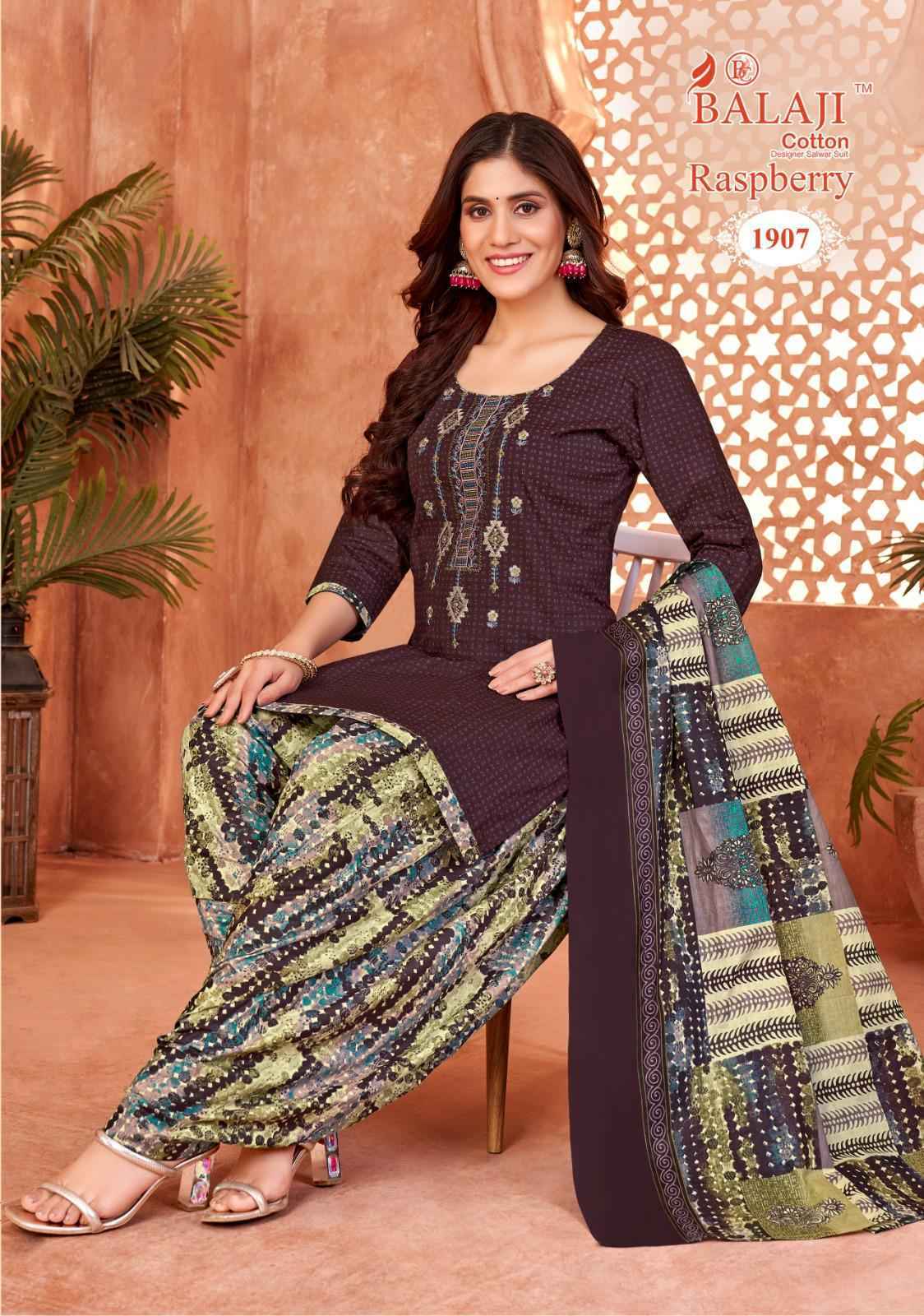 Balaji Raspberry Vol 19 Cotton Dress Material Online Shopping ( 12 pcs Catalogue )
