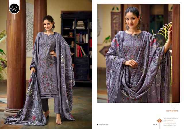 Belliza Chevron Vol 3 Cotton Dress Material - Surat Textile Market ( 6 pcs Catalogue )