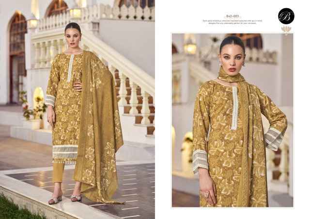 Belliza Designer Flamingo Vol 2 Cotton Dress Material ( 6 pcs Catalogue )