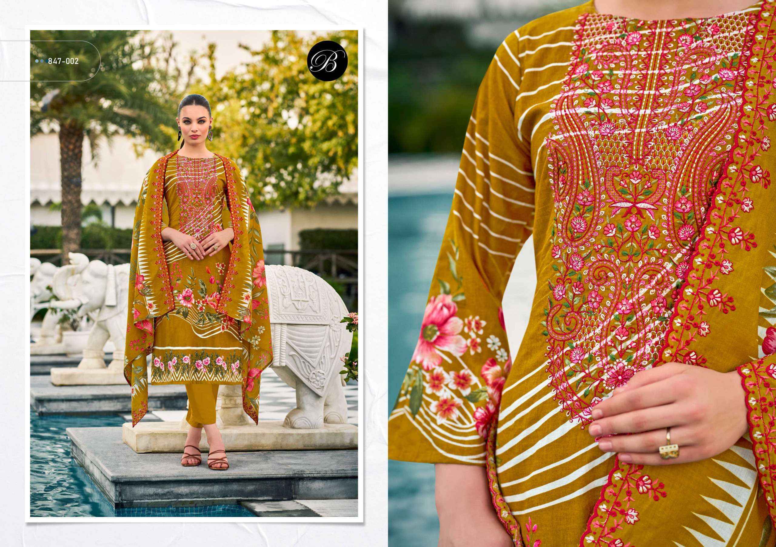 Belliza Guzarish Vol 23 Cotton Salwar Kameez Wholesale Price ( 8 Pcs Catalog )