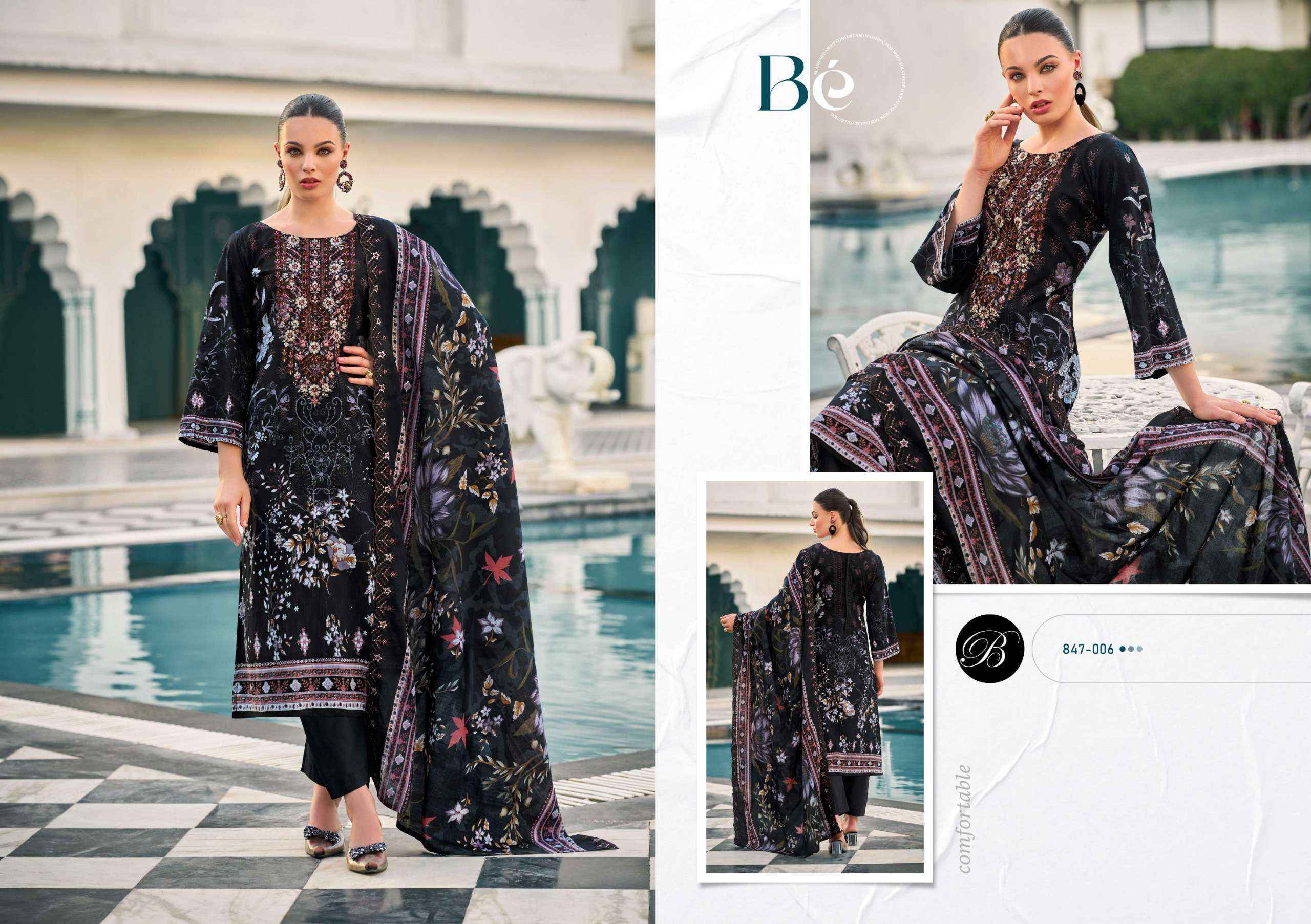Belliza Guzarish Vol 23 Cotton Salwar Kameez Wholesale Price ( 8 Pcs Catalog )