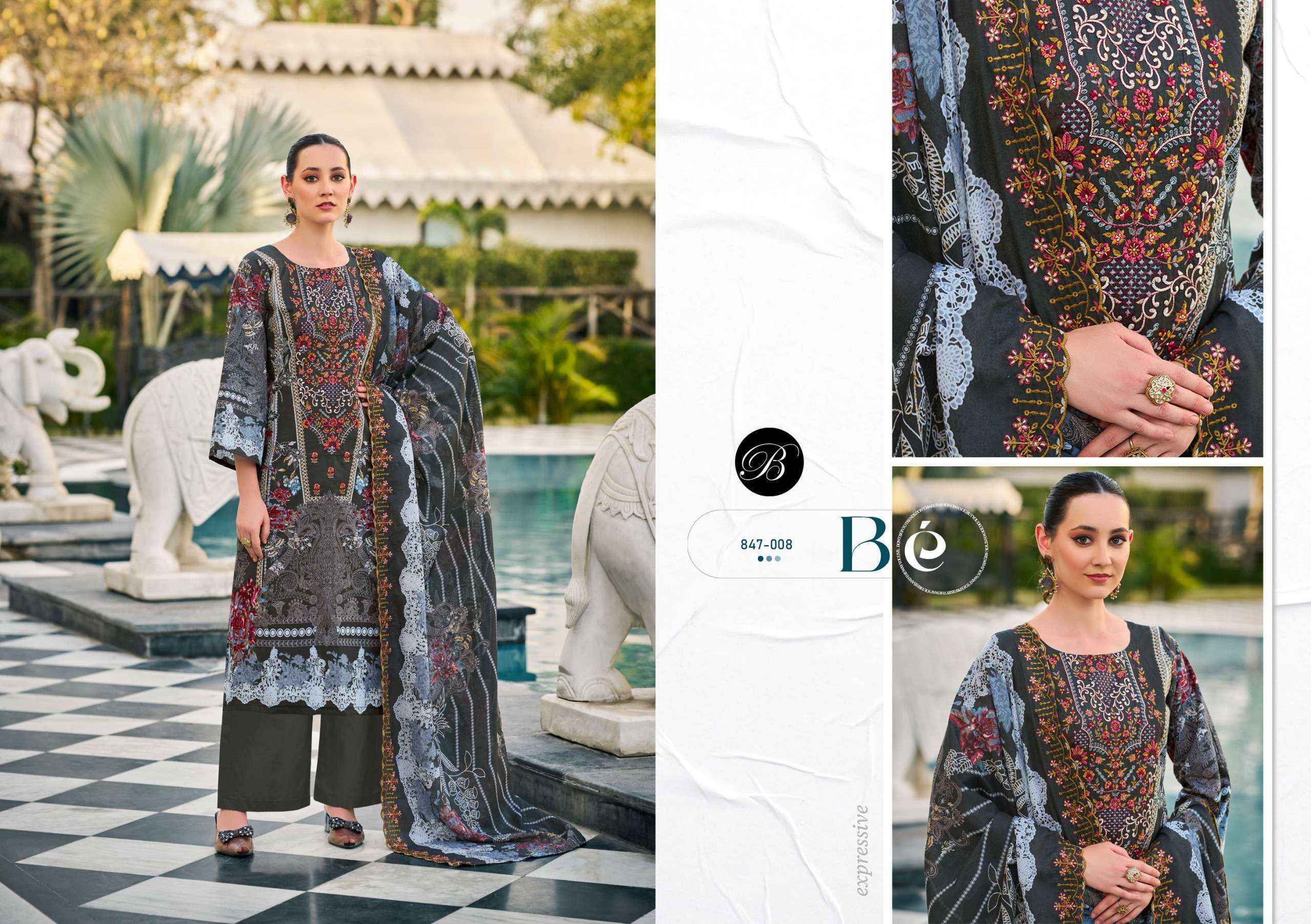 Belliza Guzarish Vol 23 Cotton Salwar Kameez Wholesale Price ( 8 Pcs Catalog )