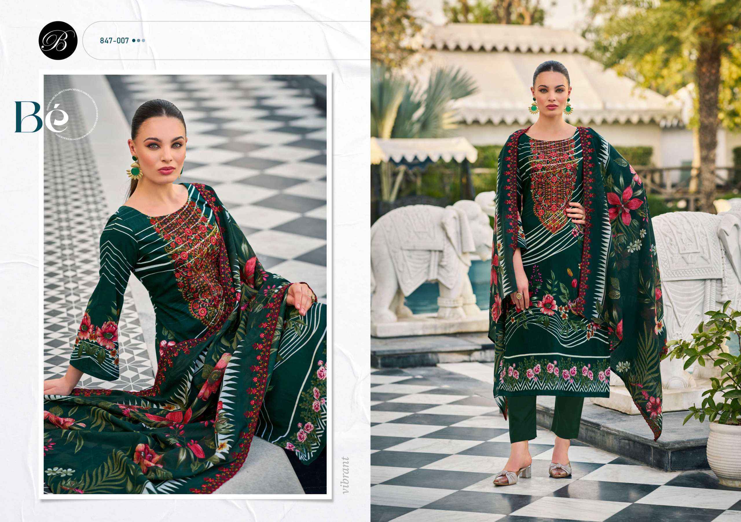 Belliza Guzarish Vol 23 Cotton Salwar Kameez Wholesale Price ( 8 Pcs Catalog )