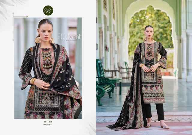 Belliza Haseen Cotton Dress Material Wholesale Market ( 8 pcs Cataloge )