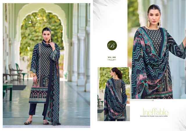Belliza Haseen Cotton Dress Material Wholesale Market ( 8 pcs Cataloge )