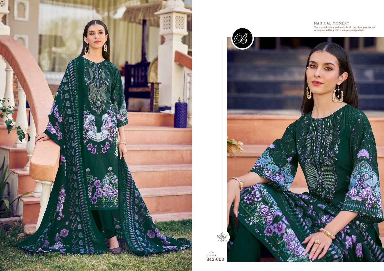 Belliza Naira Vol 105 Cotton Dress Material Wholesale price ( 8 pcs Catalogue )