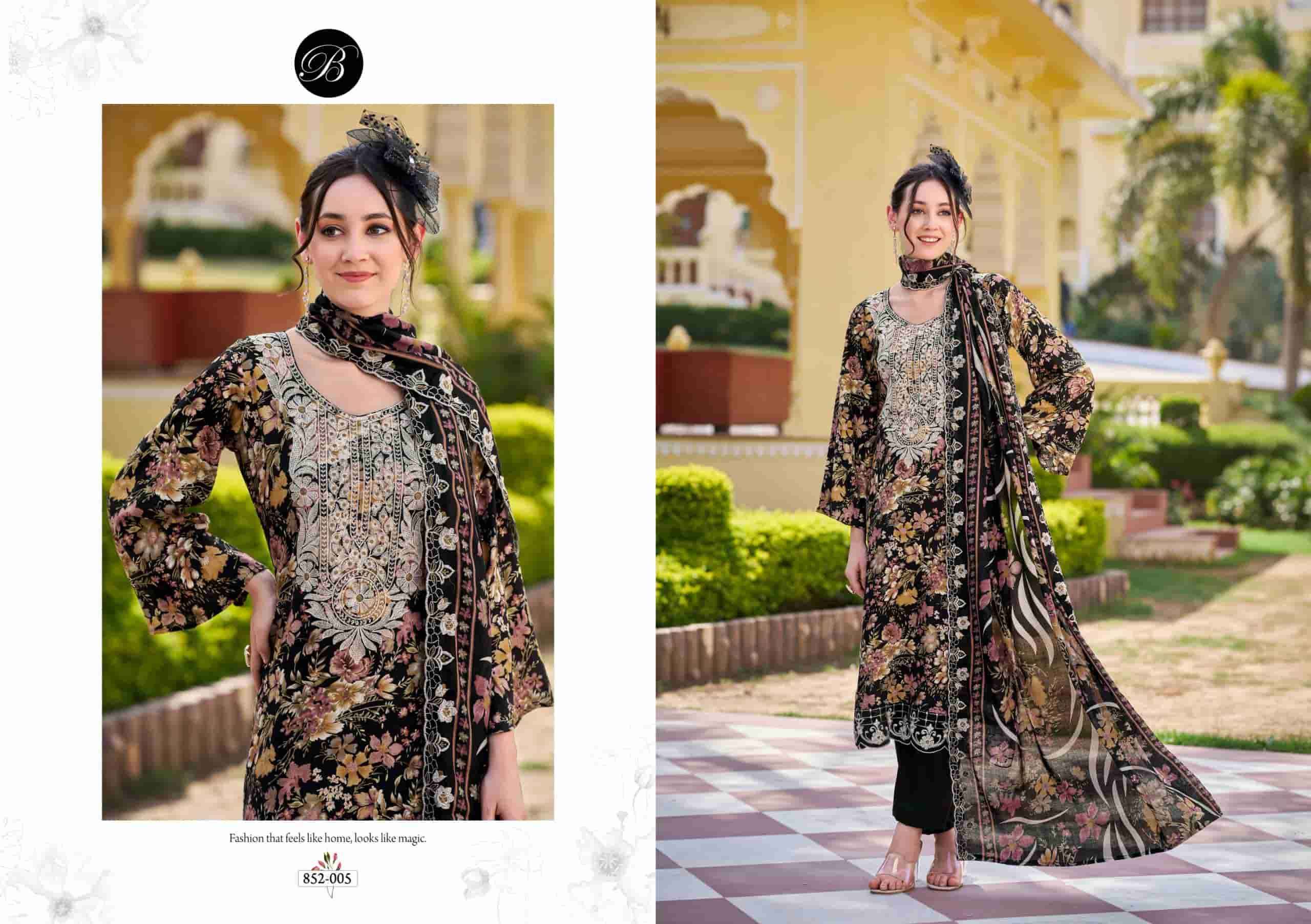 Belliza Tanaya Fancy Rayon Salwar Kameez Wholesale Price ( 6 Pcs Catalogue )