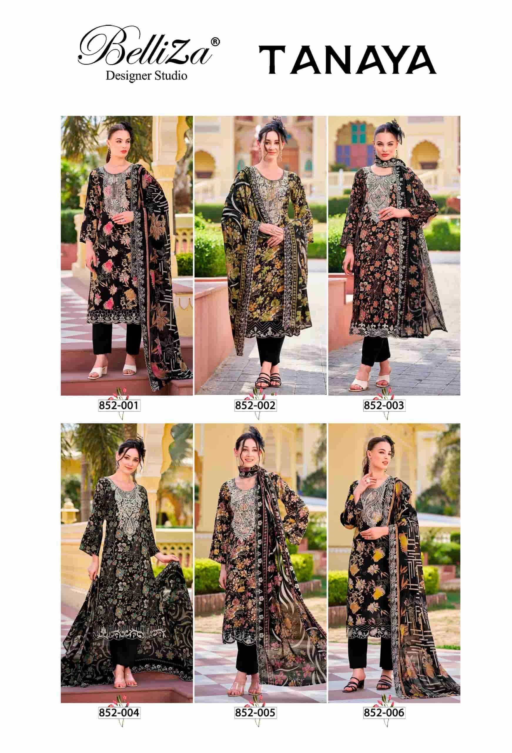Belliza Tanaya Fancy Rayon Salwar Kameez Wholesale Price ( 6 Pcs Catalogue )