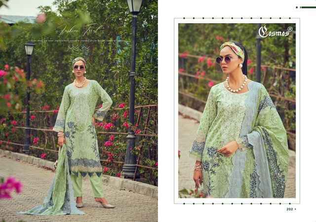 Cosmos Needle Wonder Vol 2 Lawn Cotton Dress Material Surat Wholesale ( 8 pcs Catalogue )