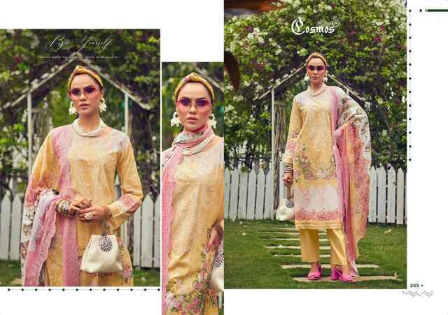 Cosmos Needle Wonder Vol 2 Lawn Cotton Dress Material Surat Wholesale ( 8 pcs Catalogue )
