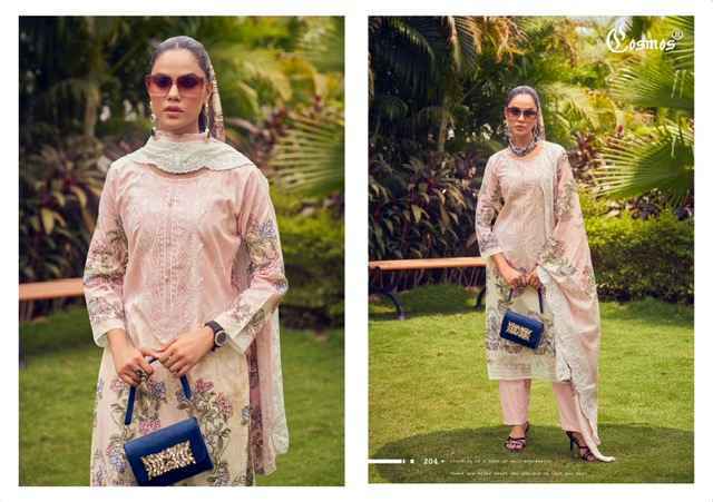 Cosmos Needle Wonder Vol 2 Lawn Cotton Dress Material Surat Wholesale ( 8 pcs Catalogue )