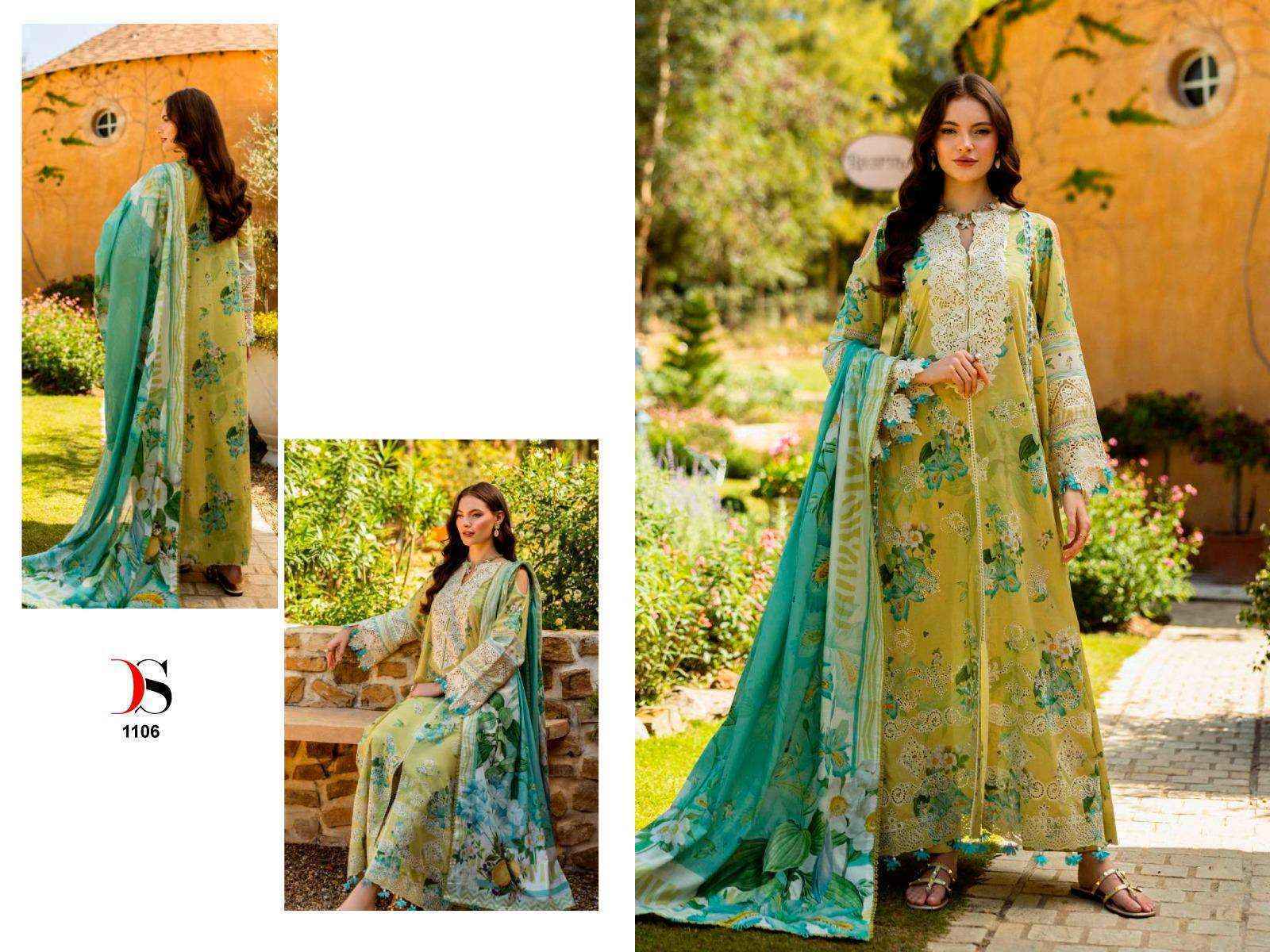 Deepsy suits Elaf Chikankari Premium Lawn-26 Cotton Dress Material (7 pcs Catalogue)