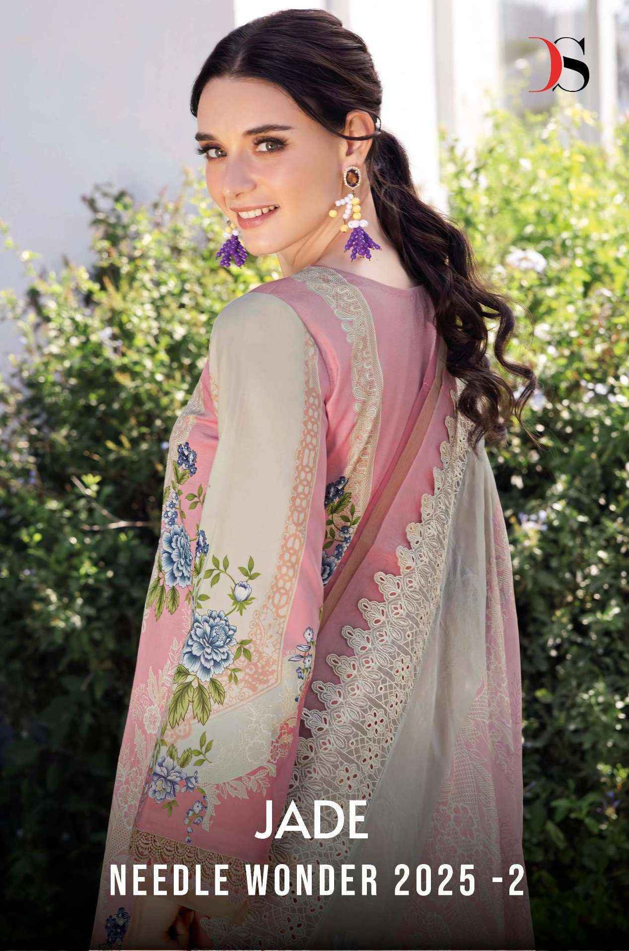Deepsy Suits Jade Needle Wonder 2025 Vol 2 Cotton Dress Material ( 8 pcs Catalogue )