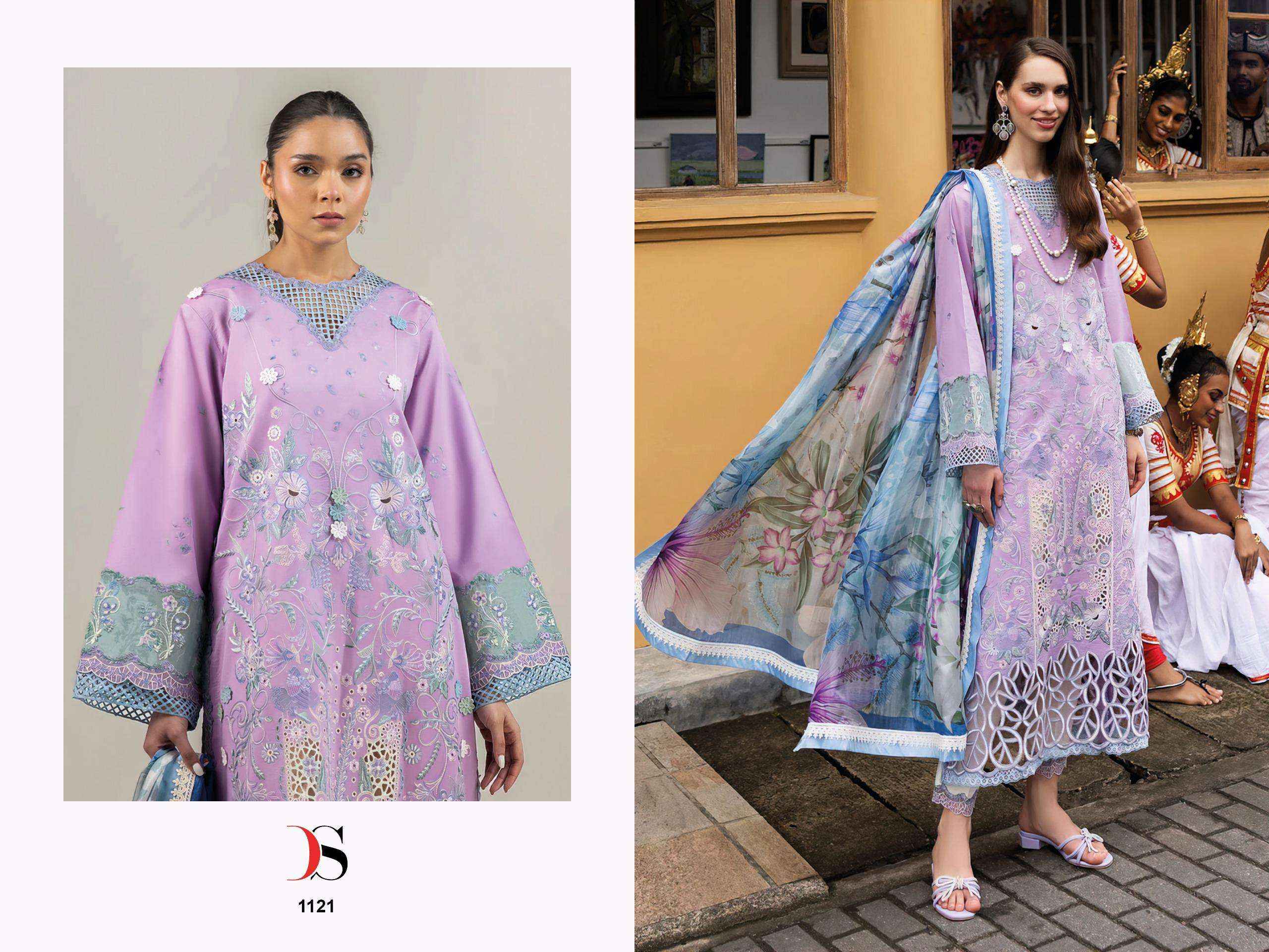 DEEPSY SUITS MUSHQ 25 COTTON PATCH EMBROIDERY SALWAR KAMEEZ WHOLESALE PRICE ( 6 PCS CATALOG )