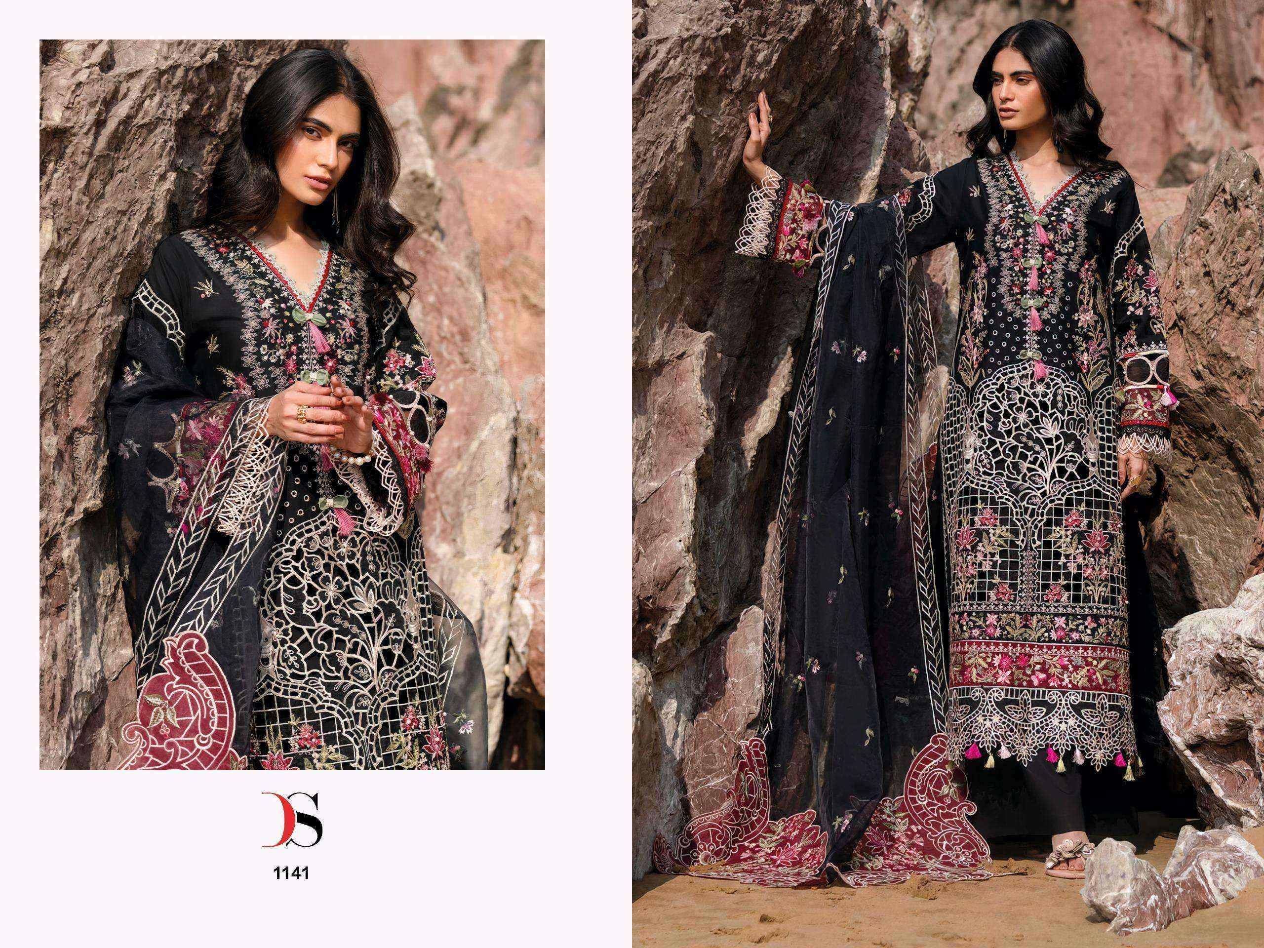 Deepsy Suits Sirene Luxury Lawn 25 Cotton Dress Material - Wholesale Factory ( 6 pcs Catalogue )