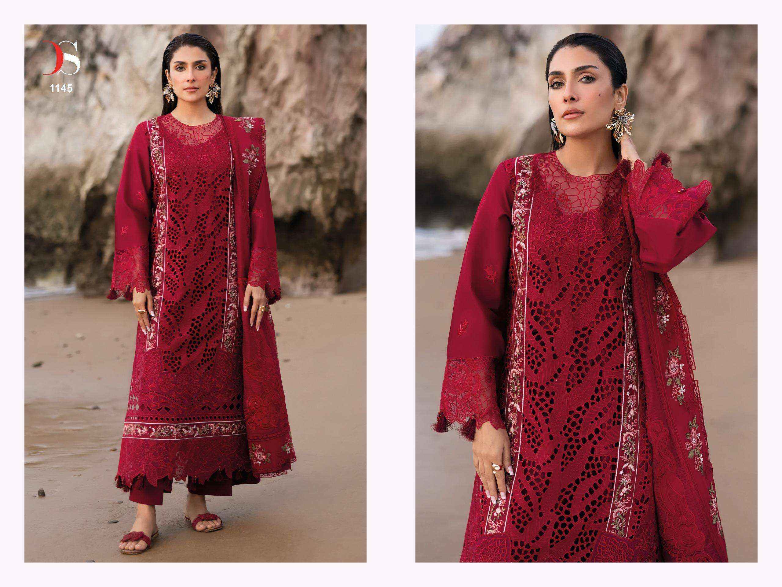 Deepsy Suits Sirene Luxury Lawn 25 Cotton Dress Material - Wholesale Factory ( 6 pcs Catalogue )